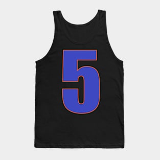 Brave in Blue: 5's Defining edge Tank Top